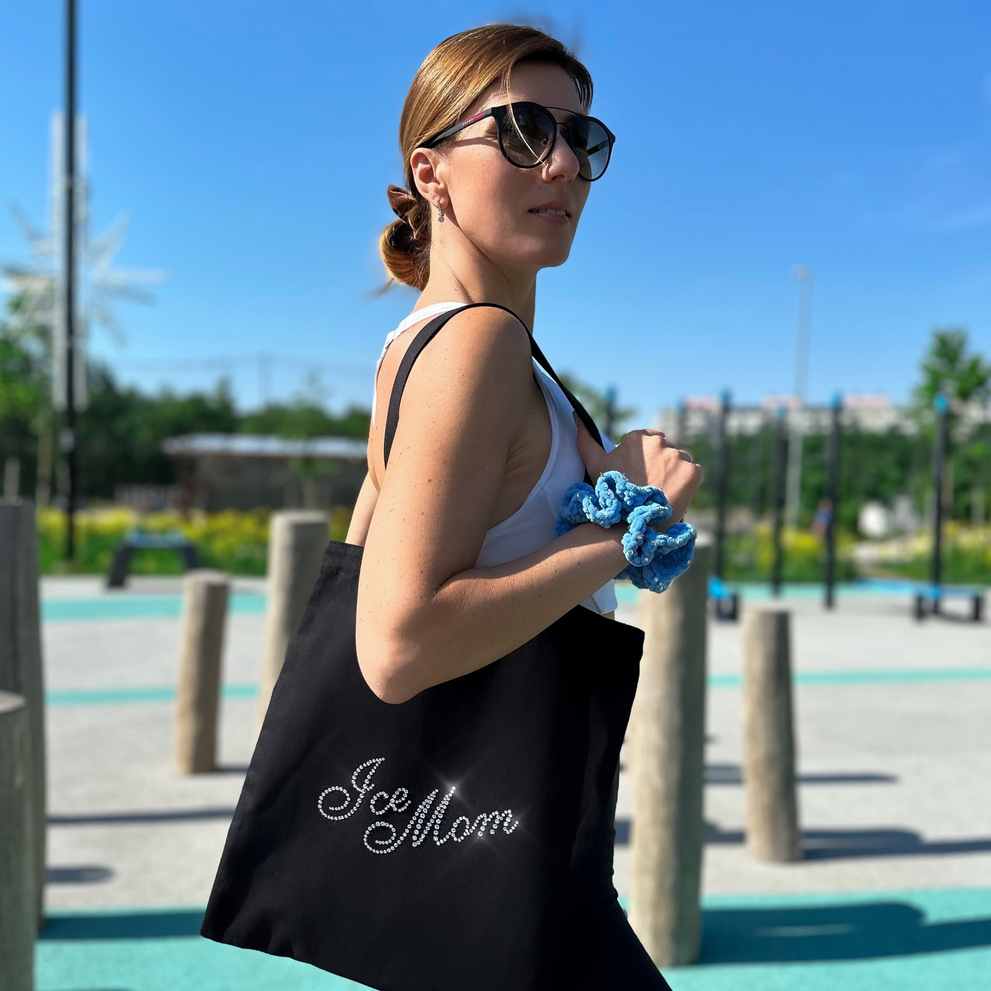 Ice Mom tote bag