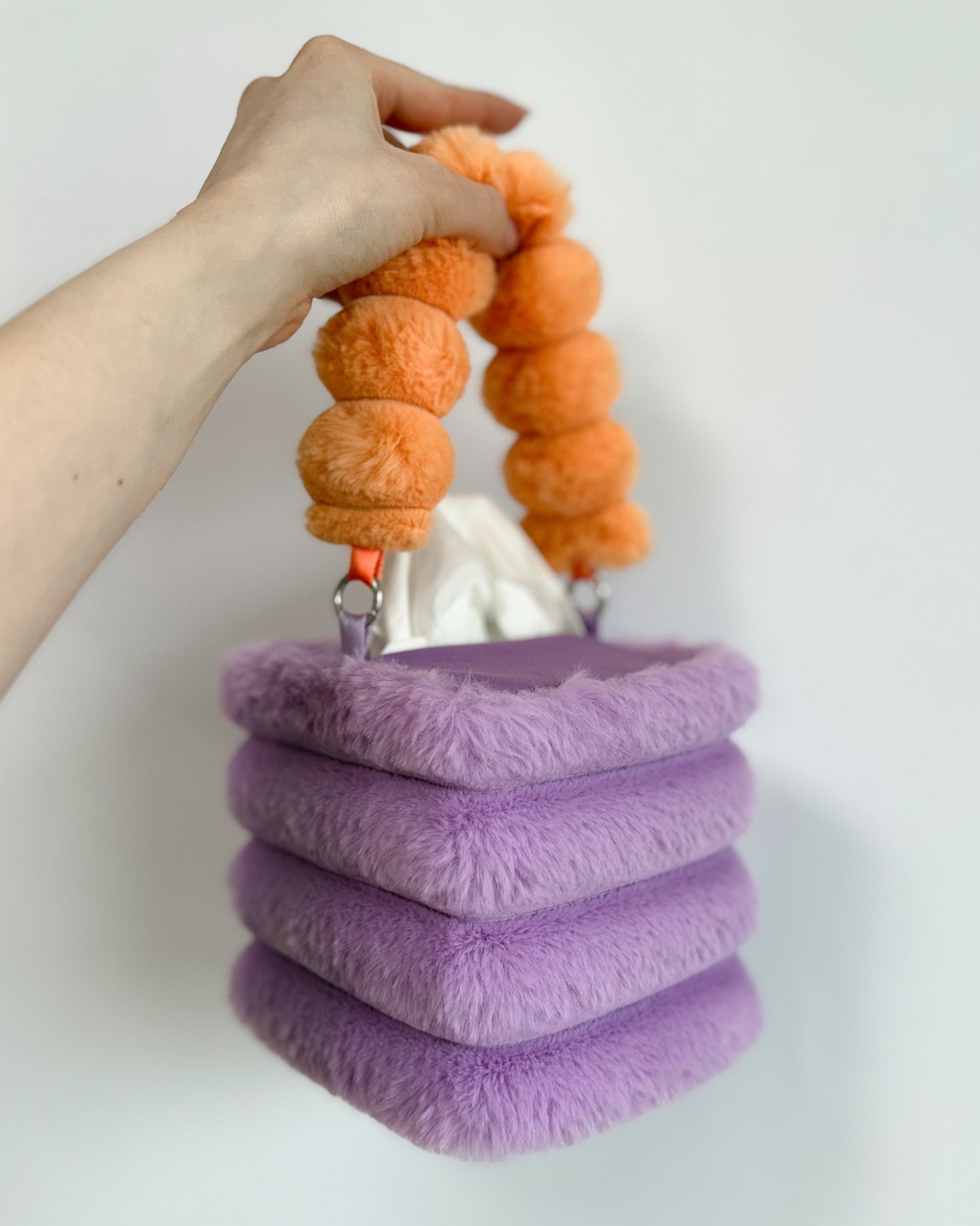 amethyst tissue box holder