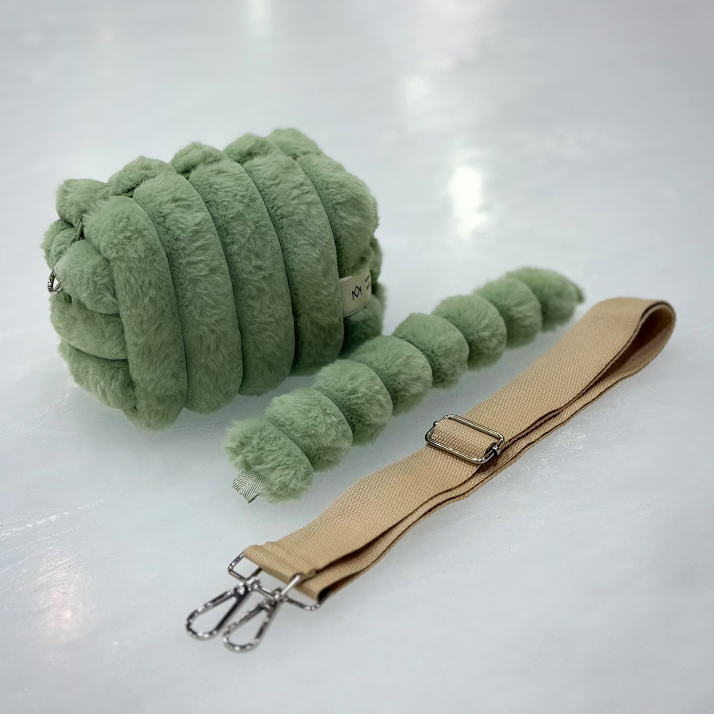 pistachio vanity bag