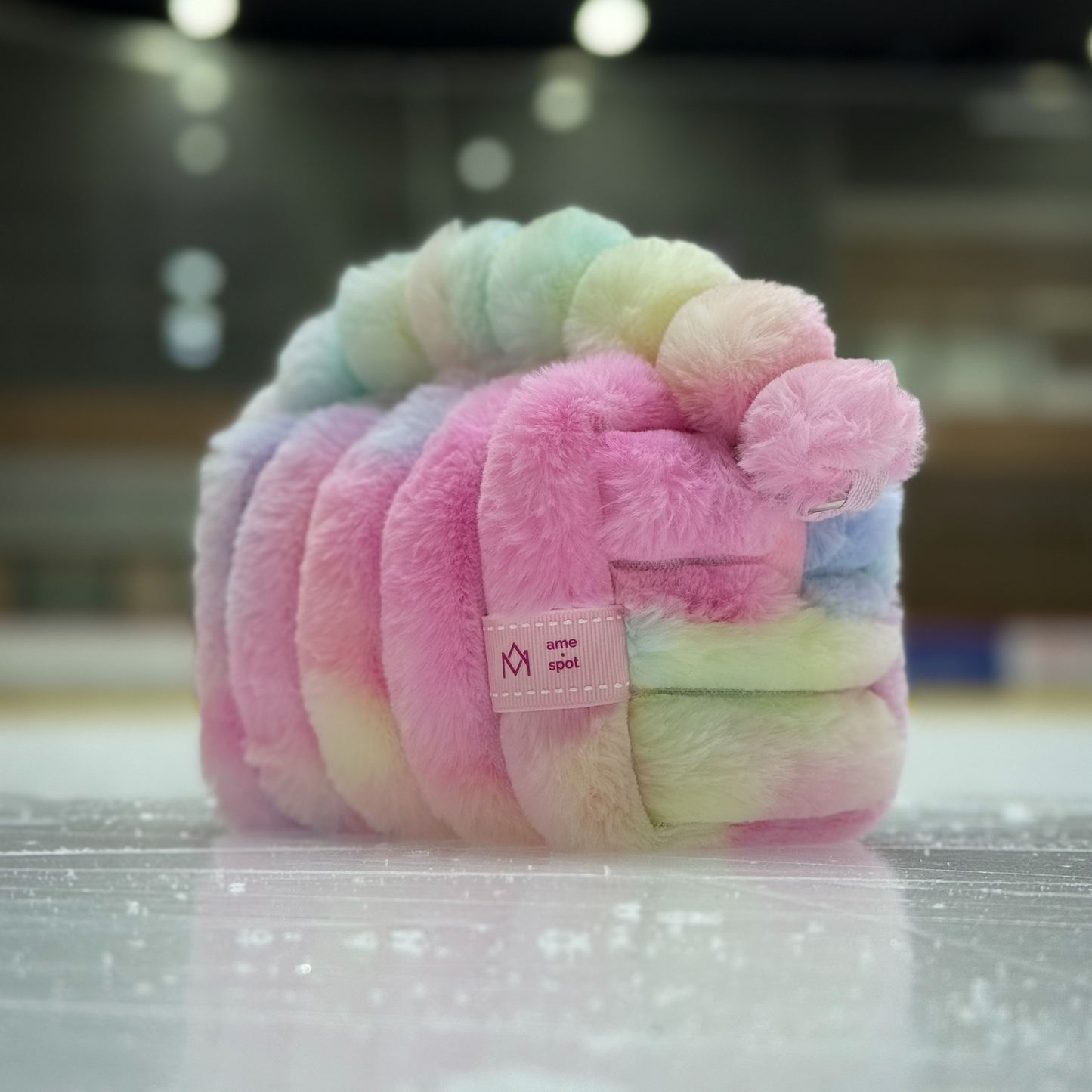 rainbow vanity bag