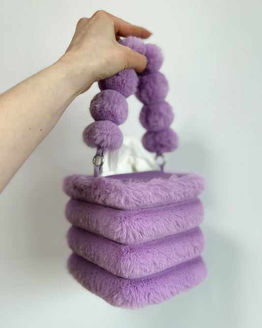 amethyst tissue box holder