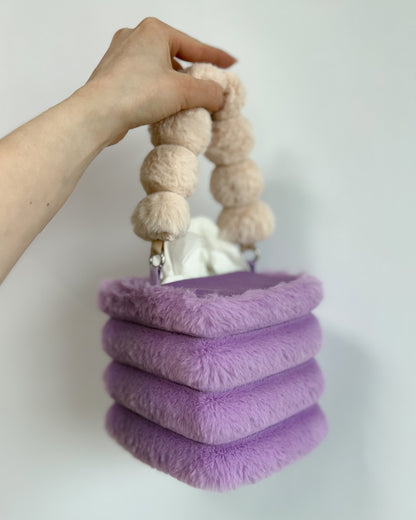 amethyst tissue box holder