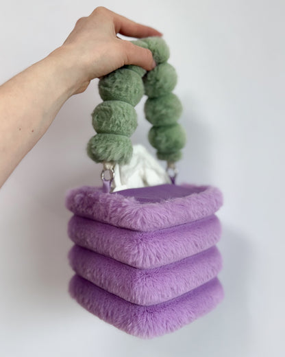 amethyst tissue box holder