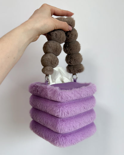 amethyst tissue box holder