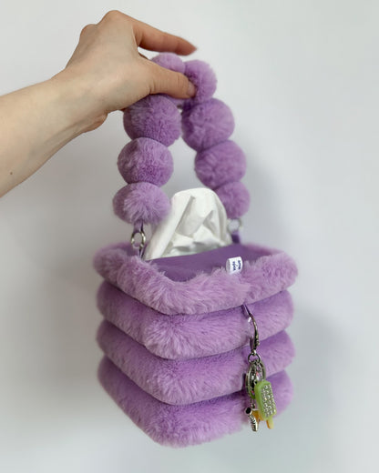 amethyst tissue box holder