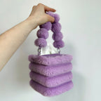 amethyst tissue box holder