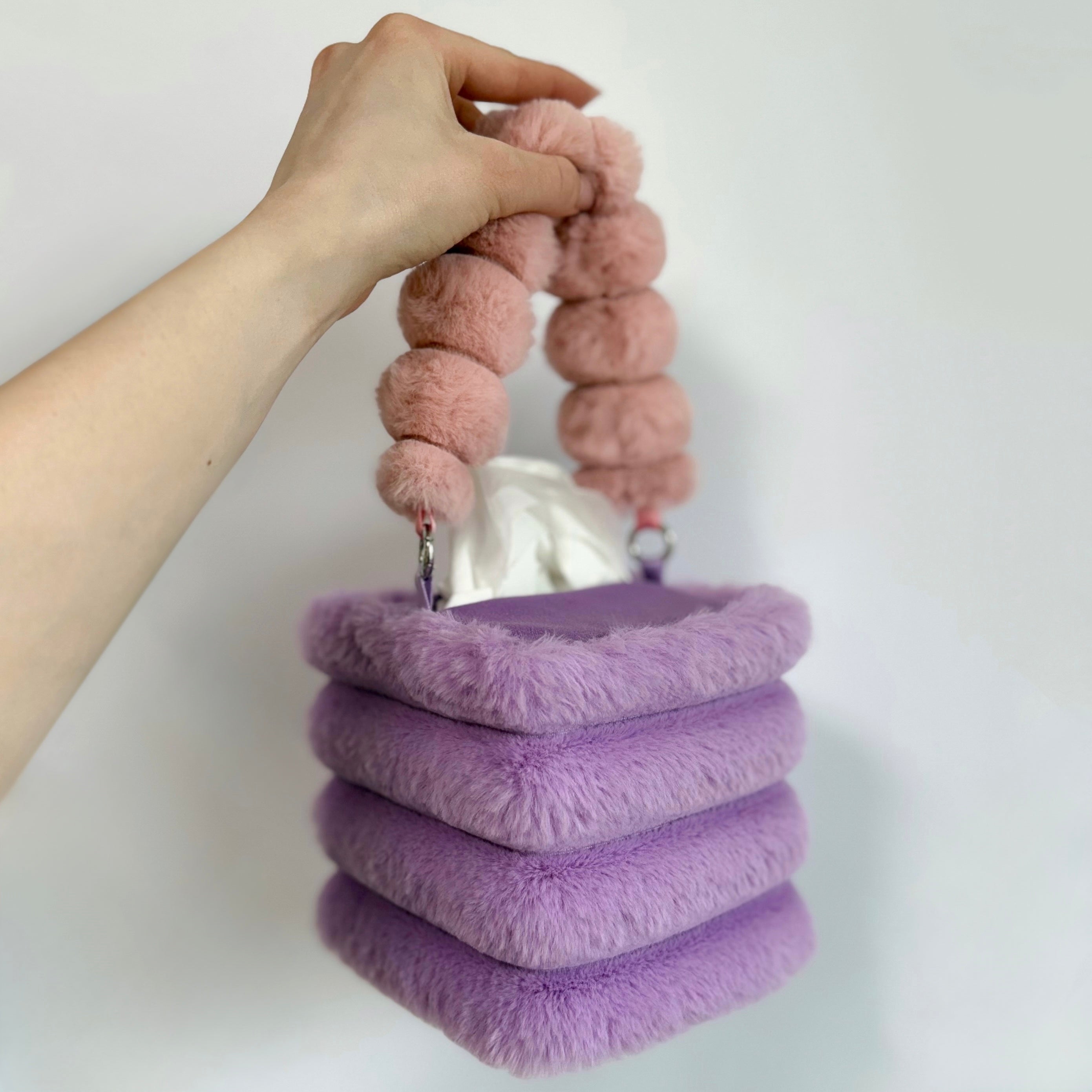 amethyst tissue box holder