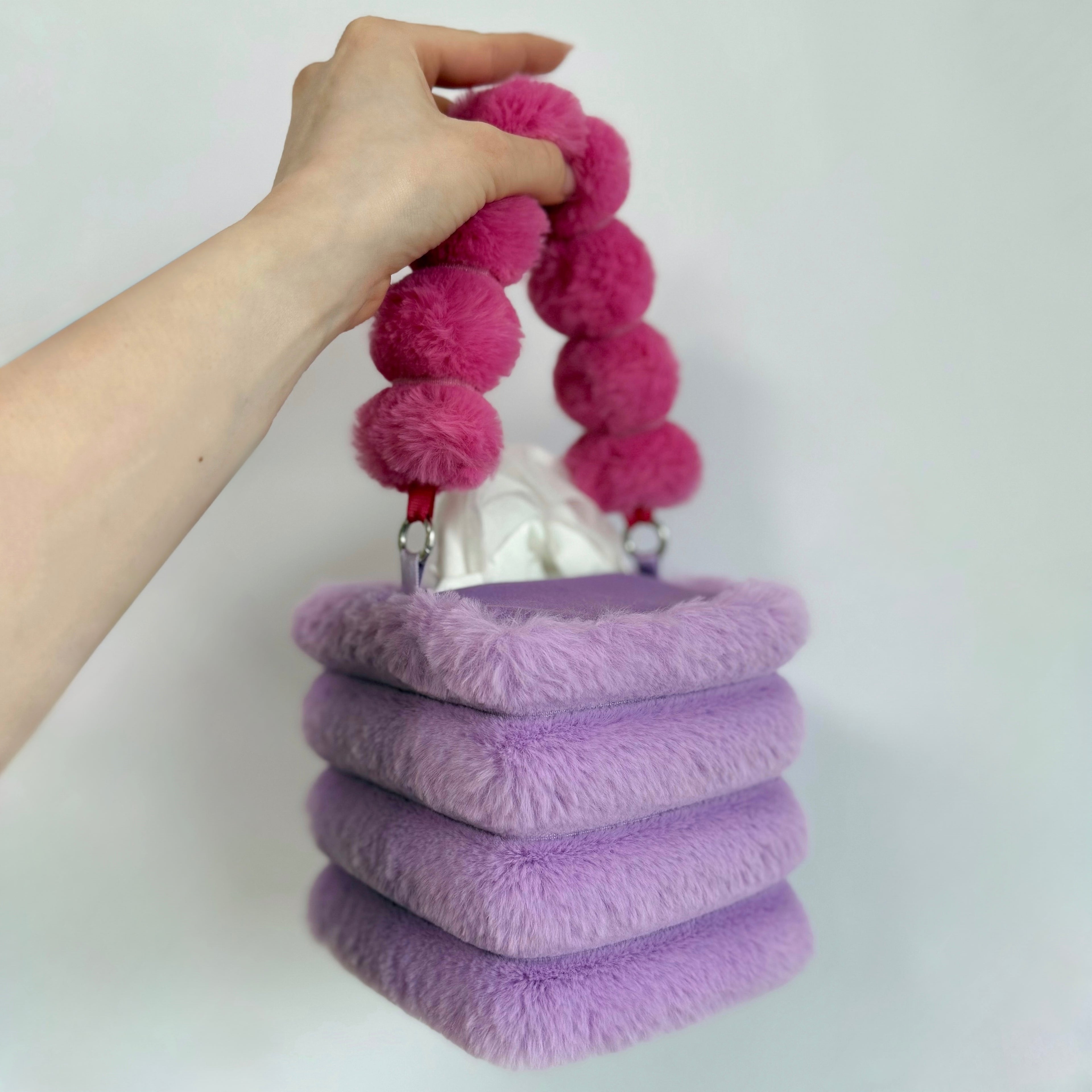 amethyst tissue box holder