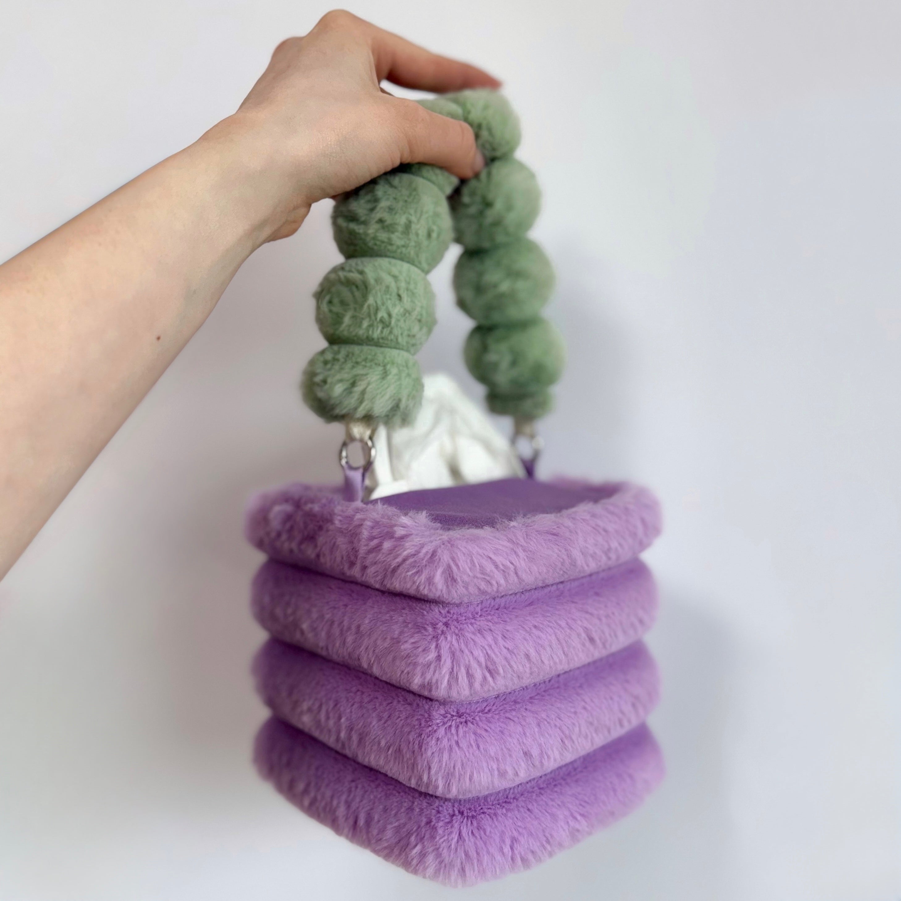amethyst tissue box holder