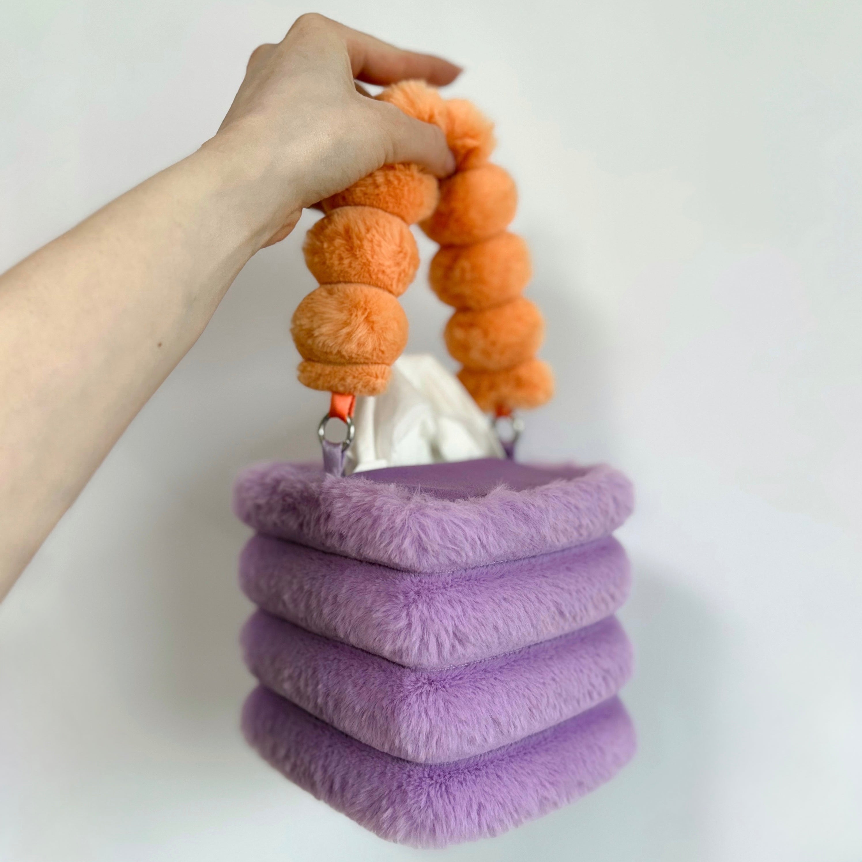 amethyst tissue box holder