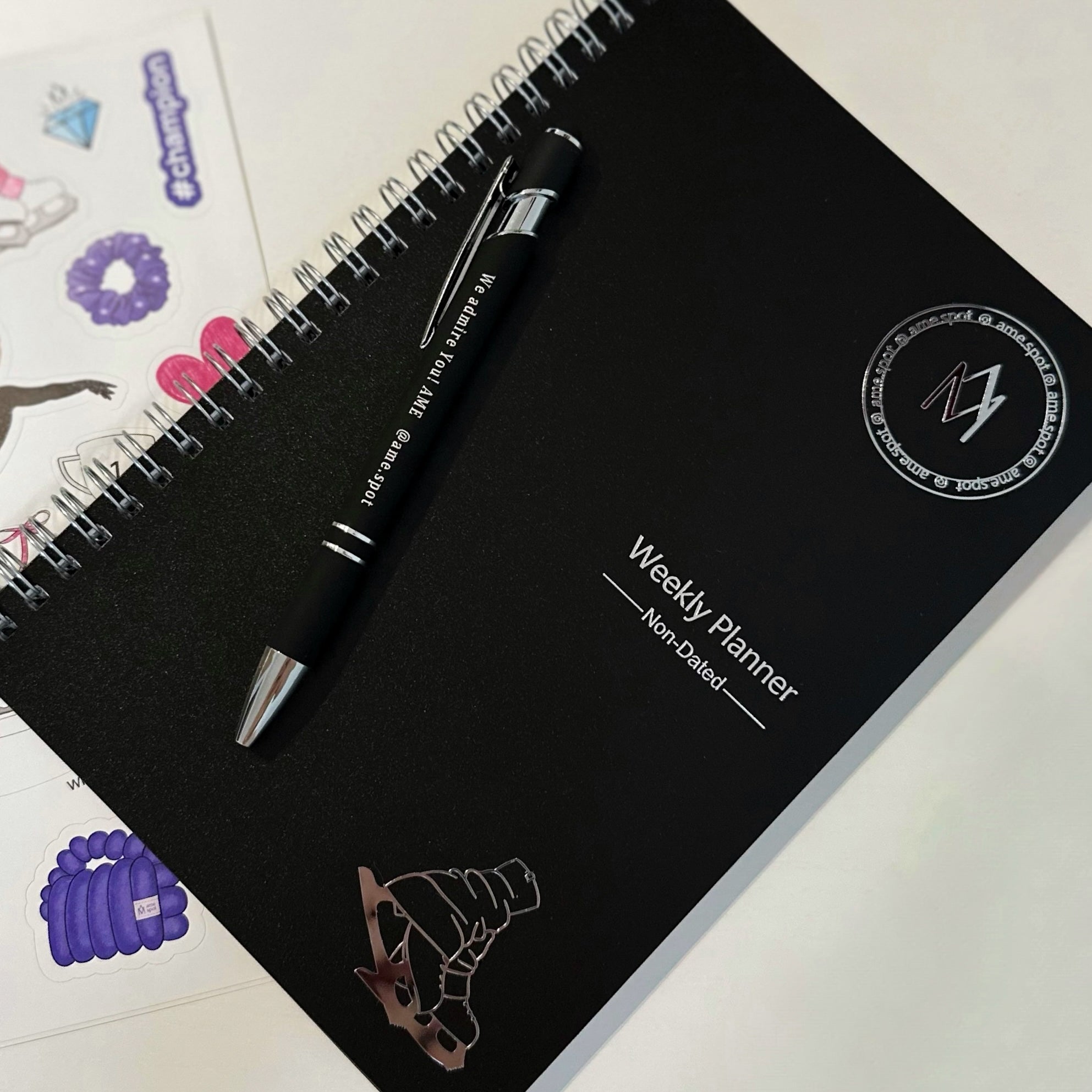 figure skater planner set
