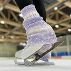 NEW! blueberry cream leg warmers