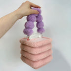 dusty pink tissue box holder