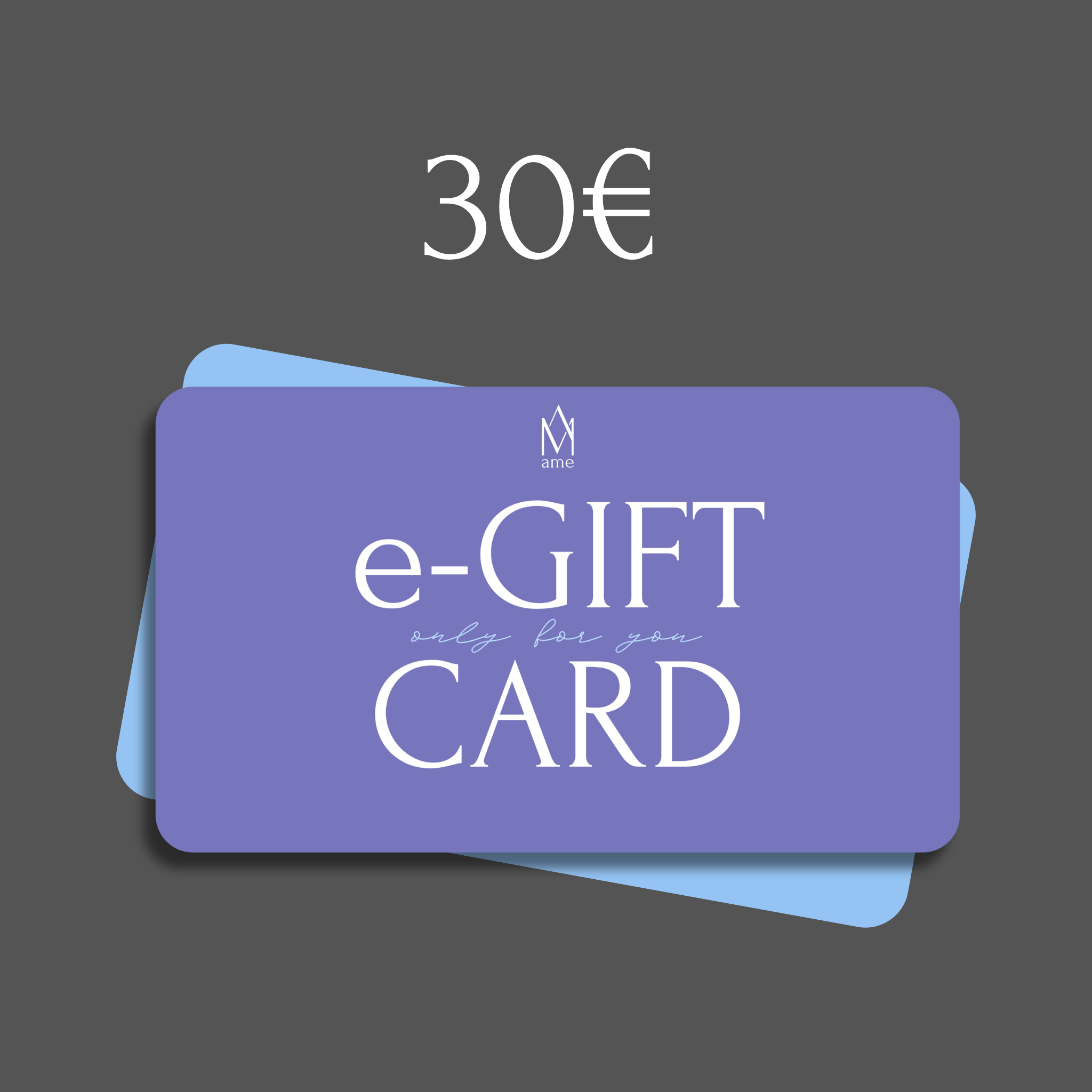 30€ e-gift card