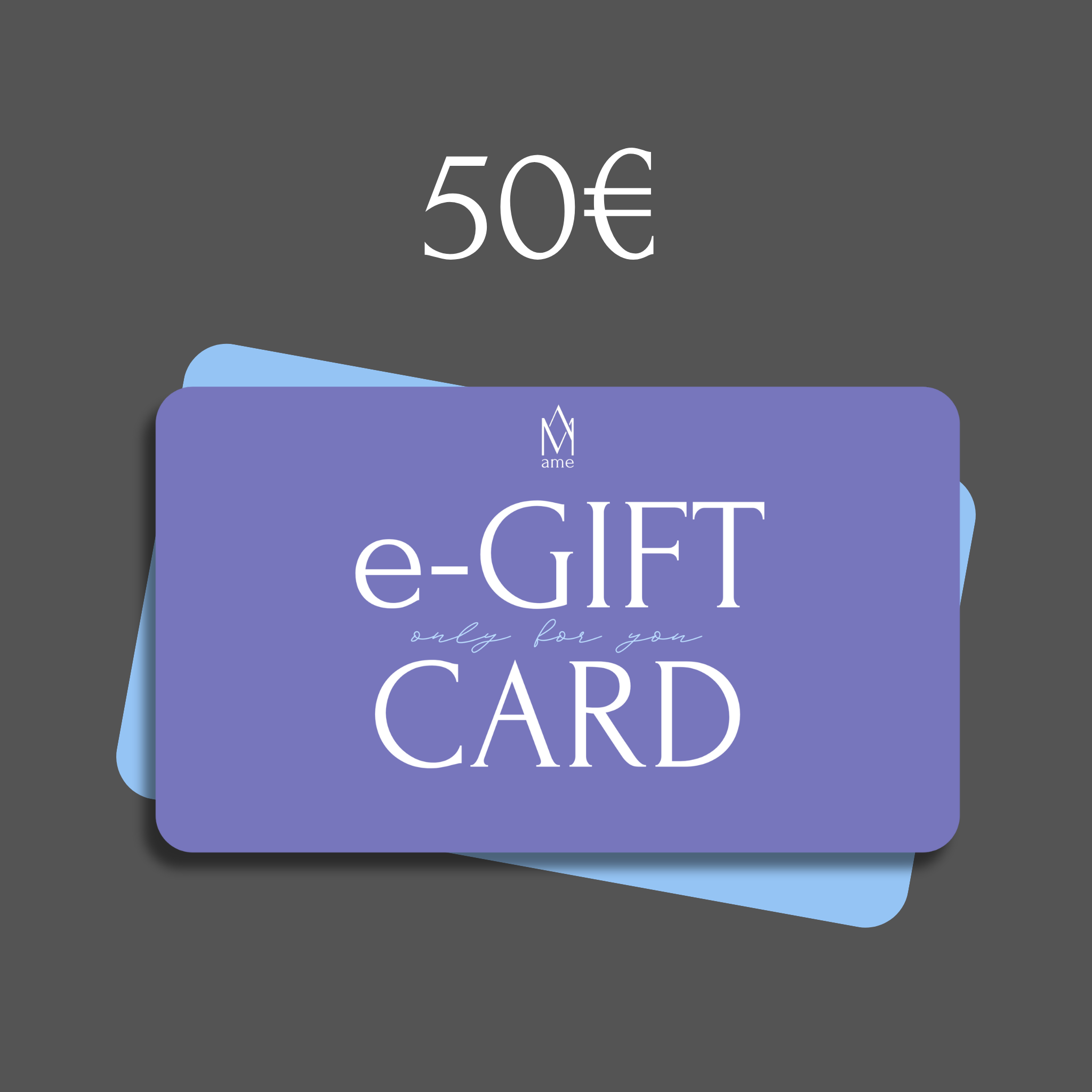 50€ e-gift card