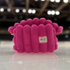 fuchsia vanity bag