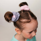 fluffy scrunchie - set of 2