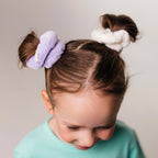 fluffy scrunchie - set of 2
