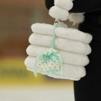 juicy mint charm bag