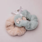fluffy scrunchie - set of 2