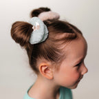 fluffy scrunchie - set of 2