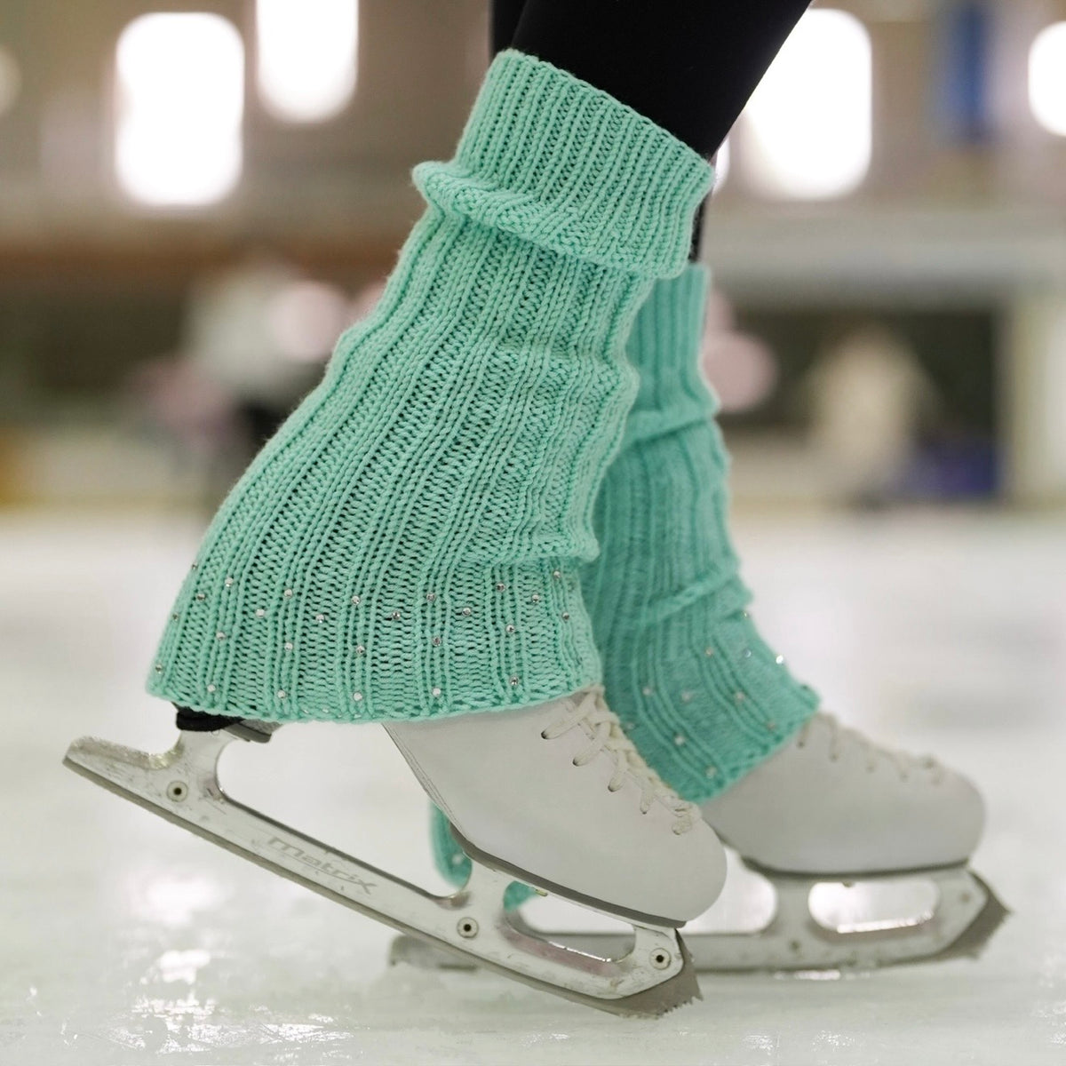 tiffany leg warmers with crystals 💎