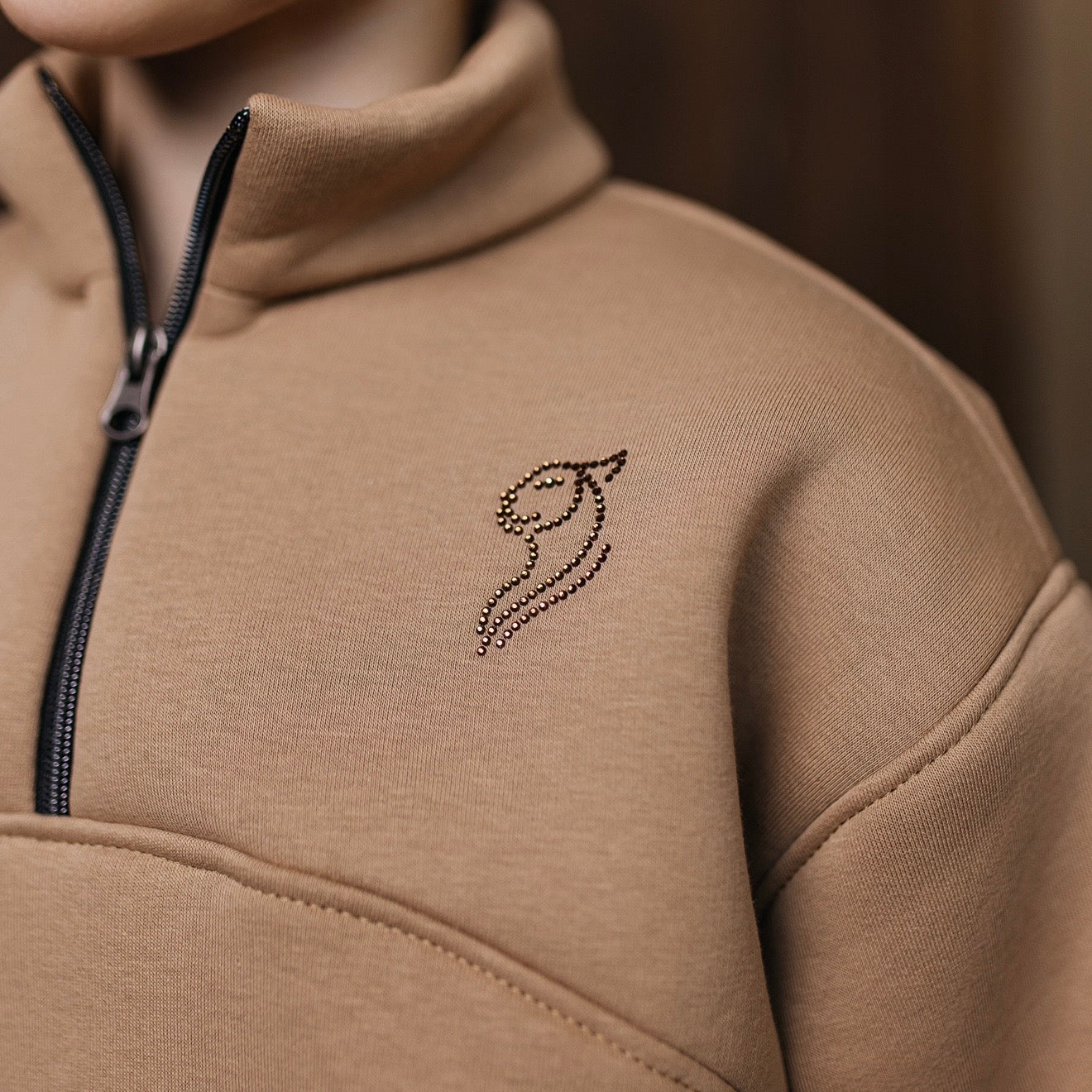 PRE-ORDER ame x NP quarter zip pullover