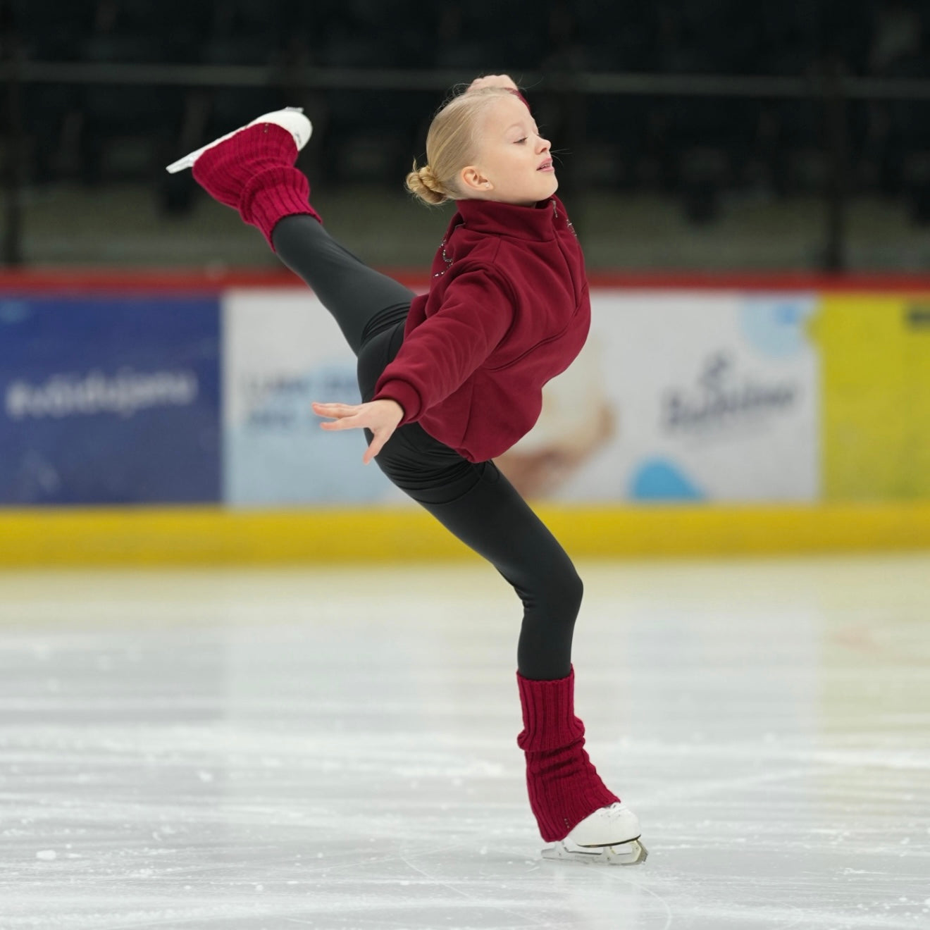 ame x NP leg warmers