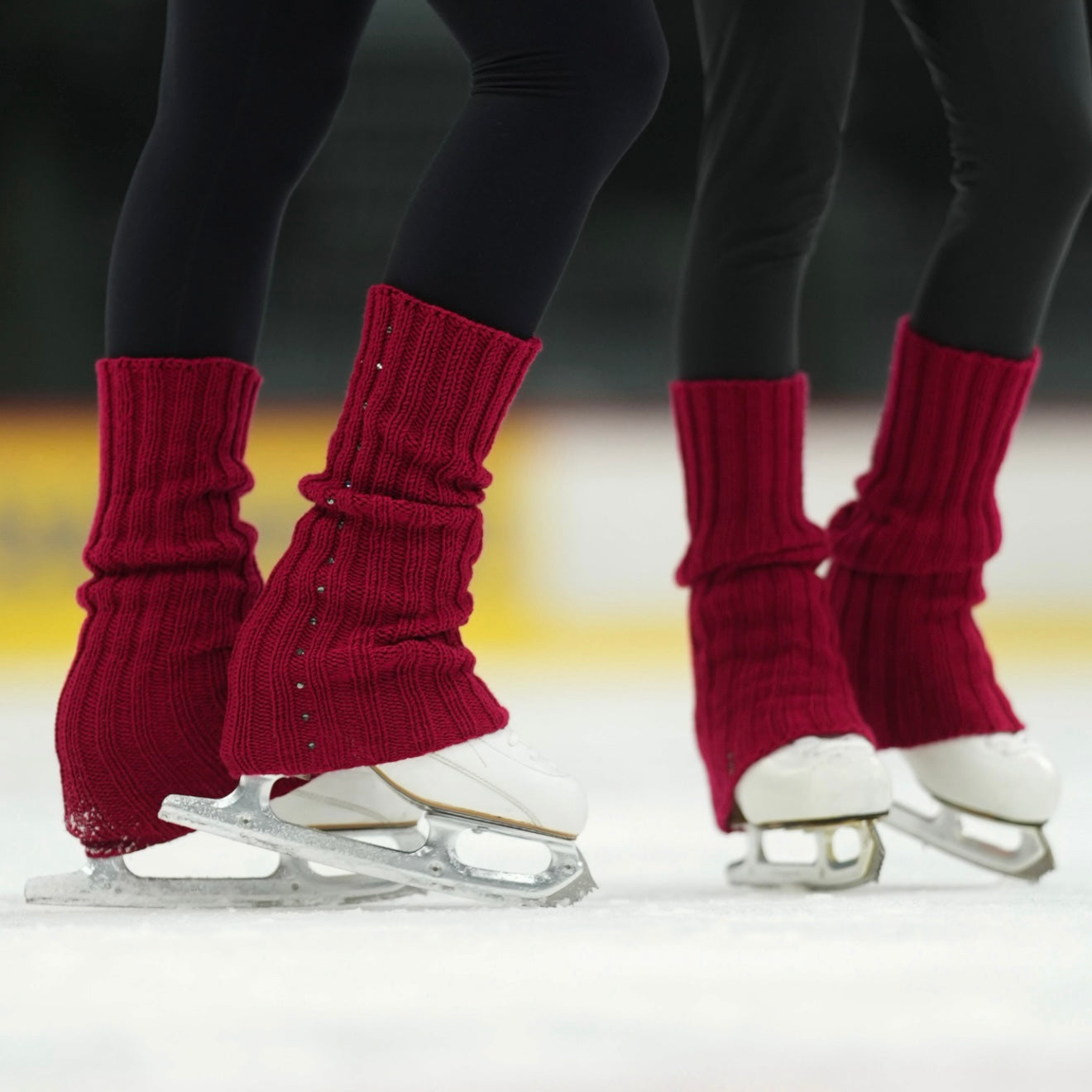 ame x NP leg warmers