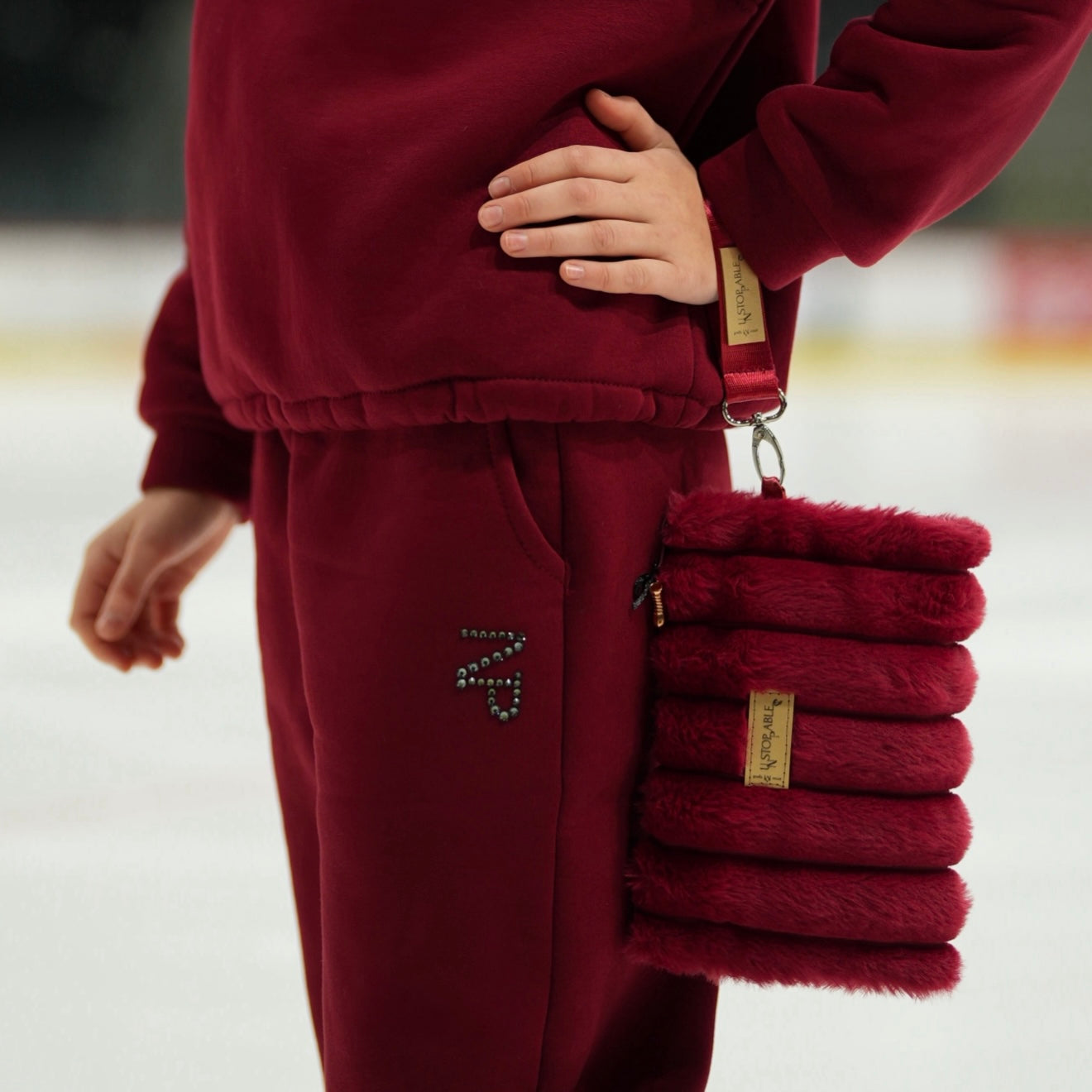 ame x NP pouch | figure skating brand | AME spot