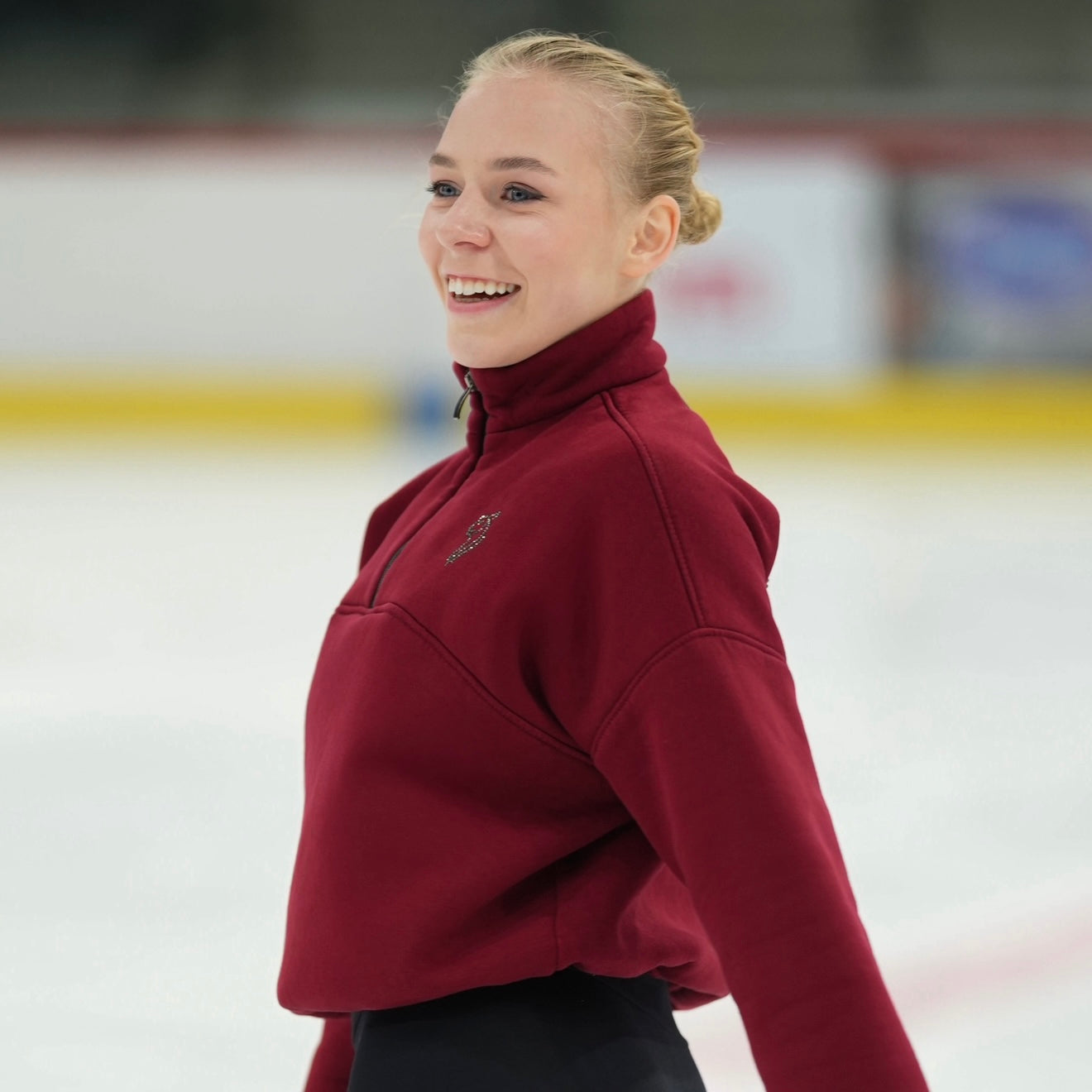 ame x NP quarter zip pullover