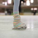 rainbow sherbet leg warmers with crystals 💎