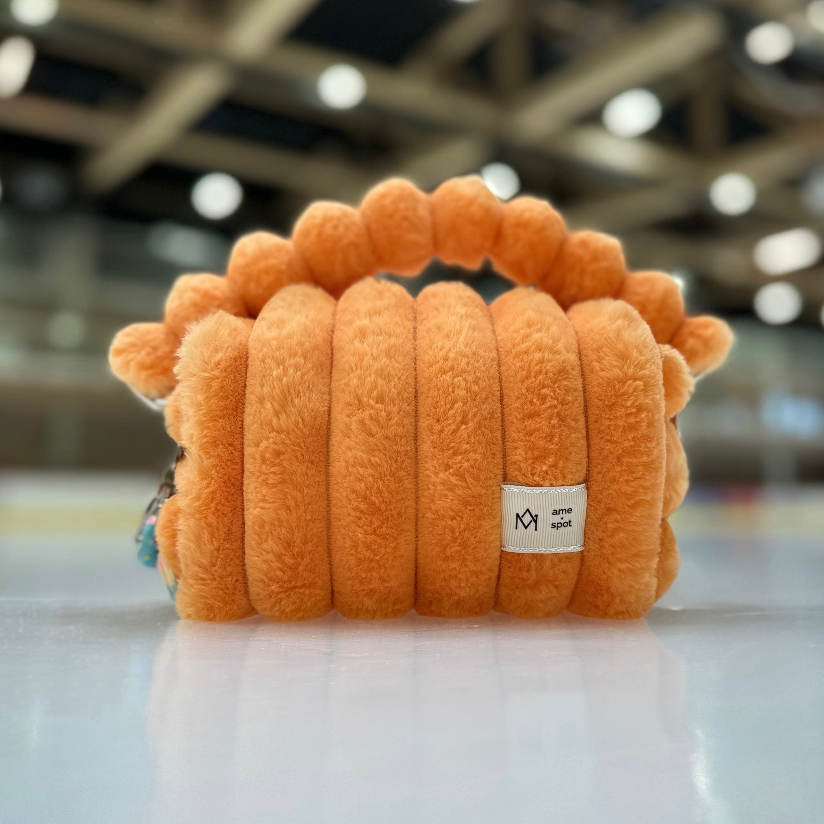pumpkin vanity bag