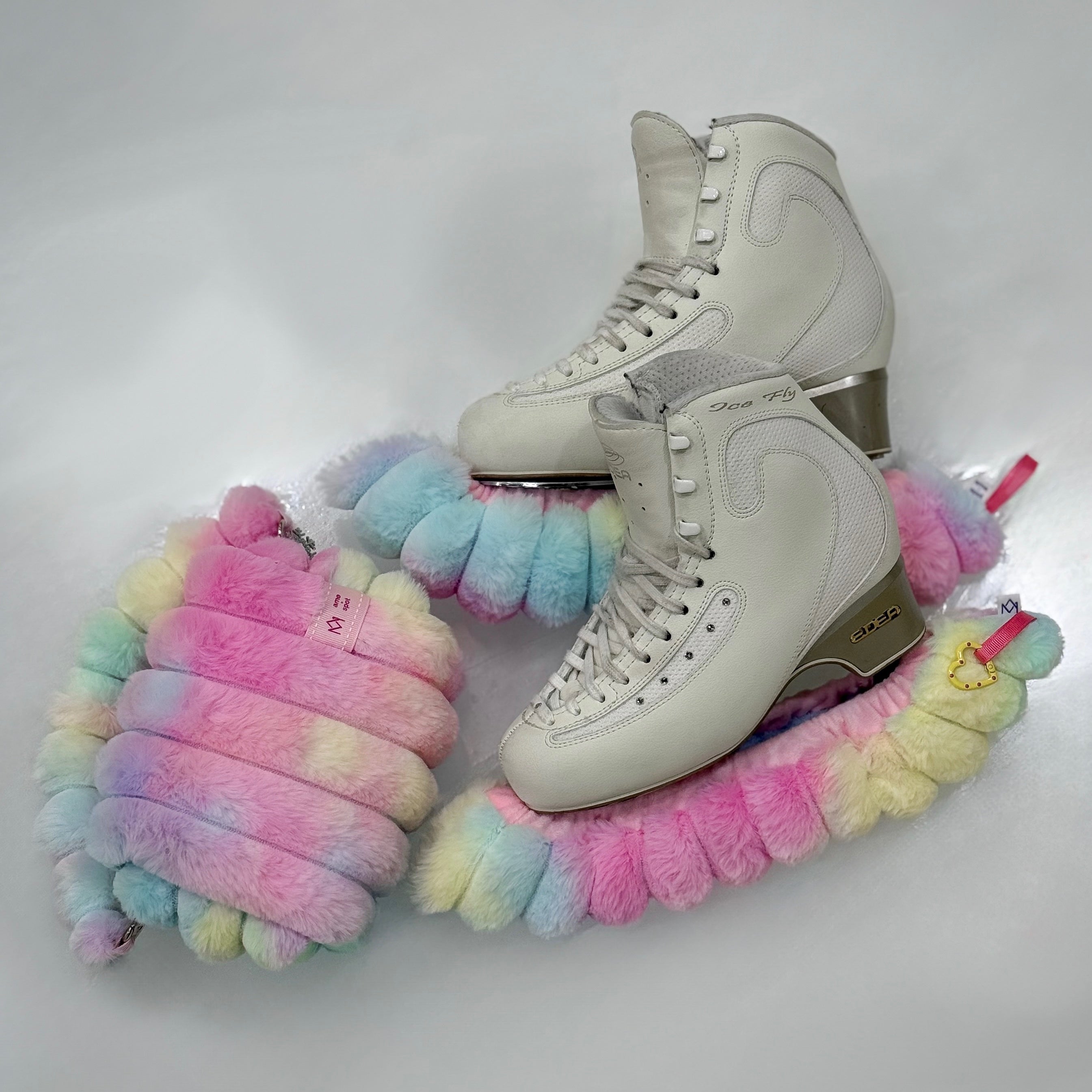 rainbow vanity bag