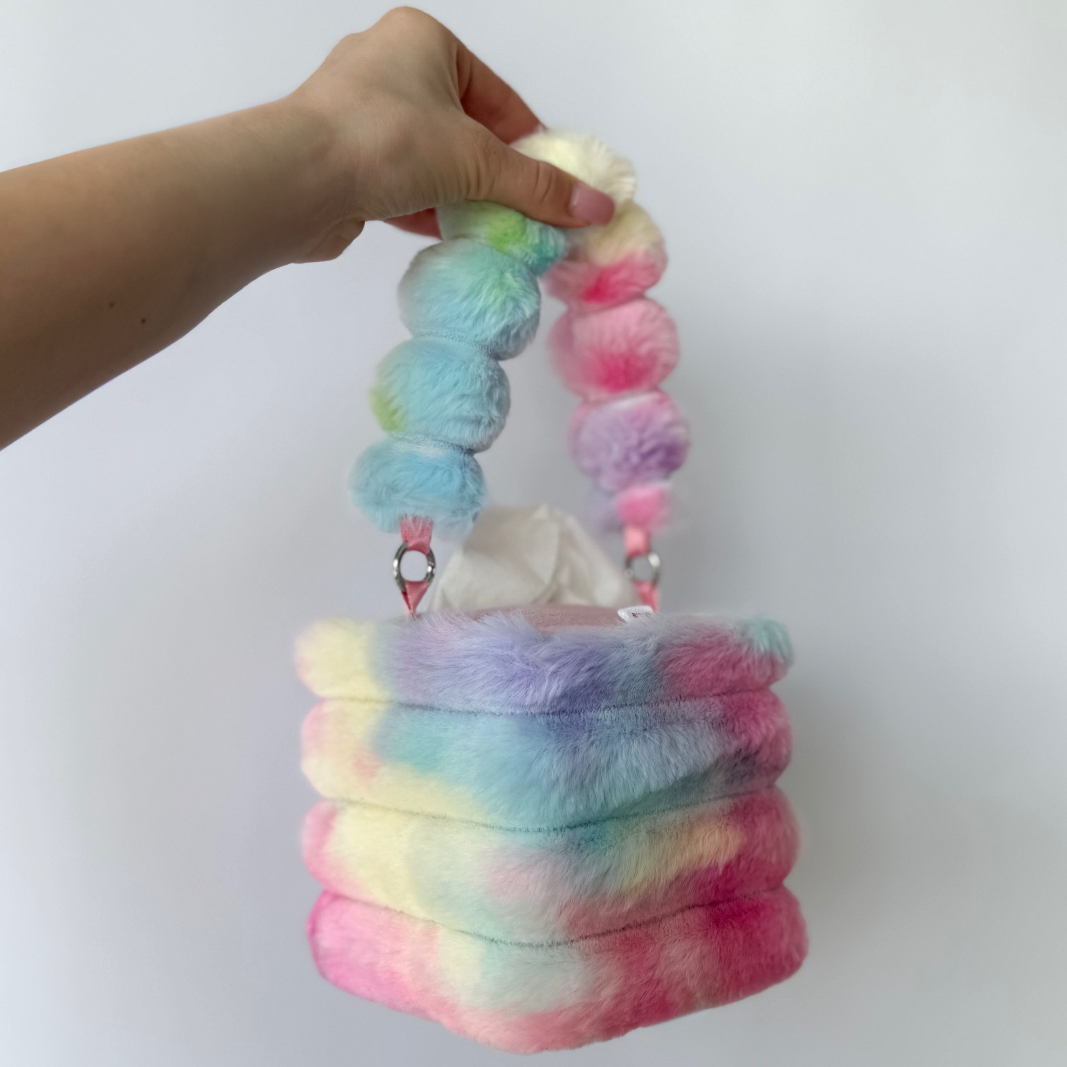 NEW! rainbow tissue box holder