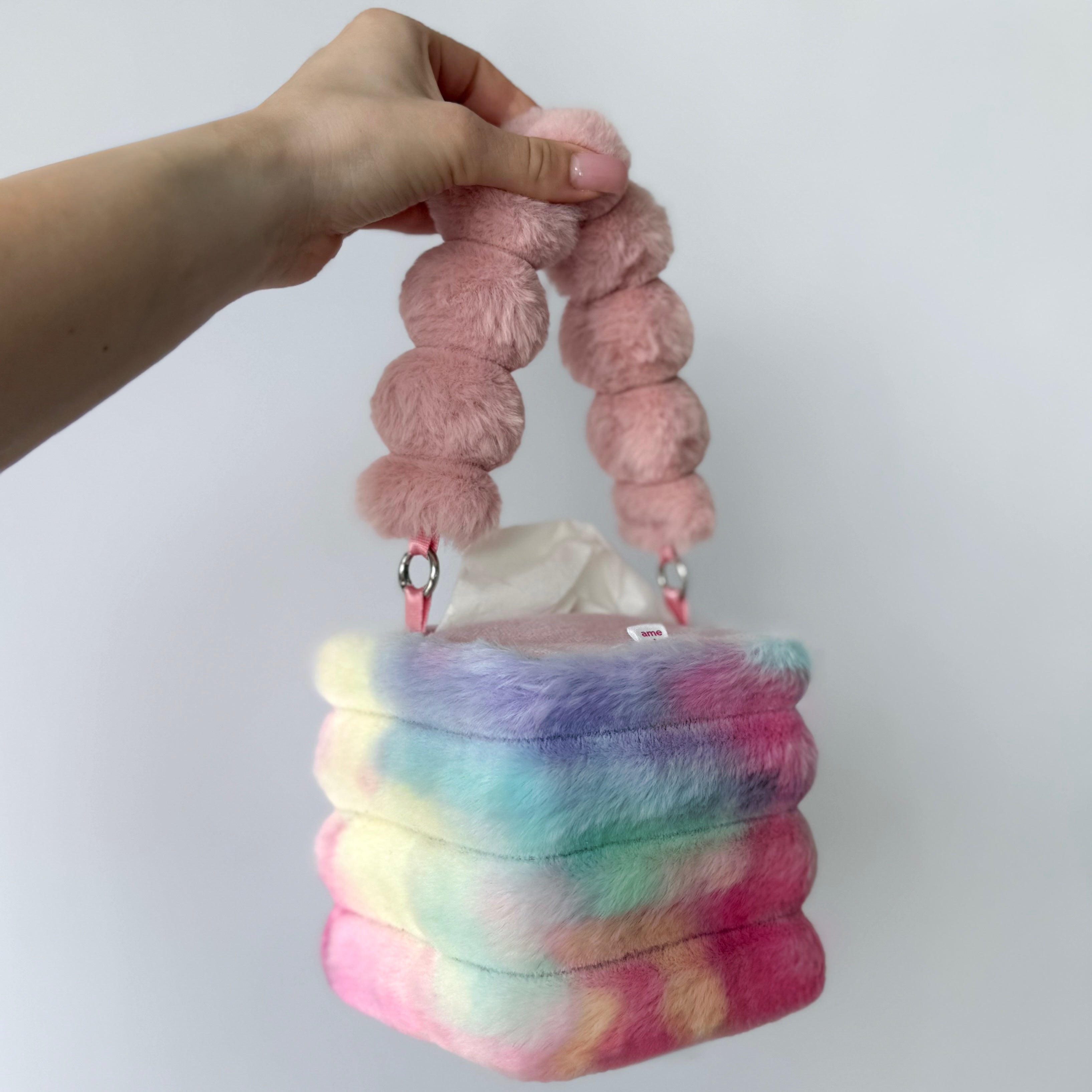 NEW! rainbow tissue box holder