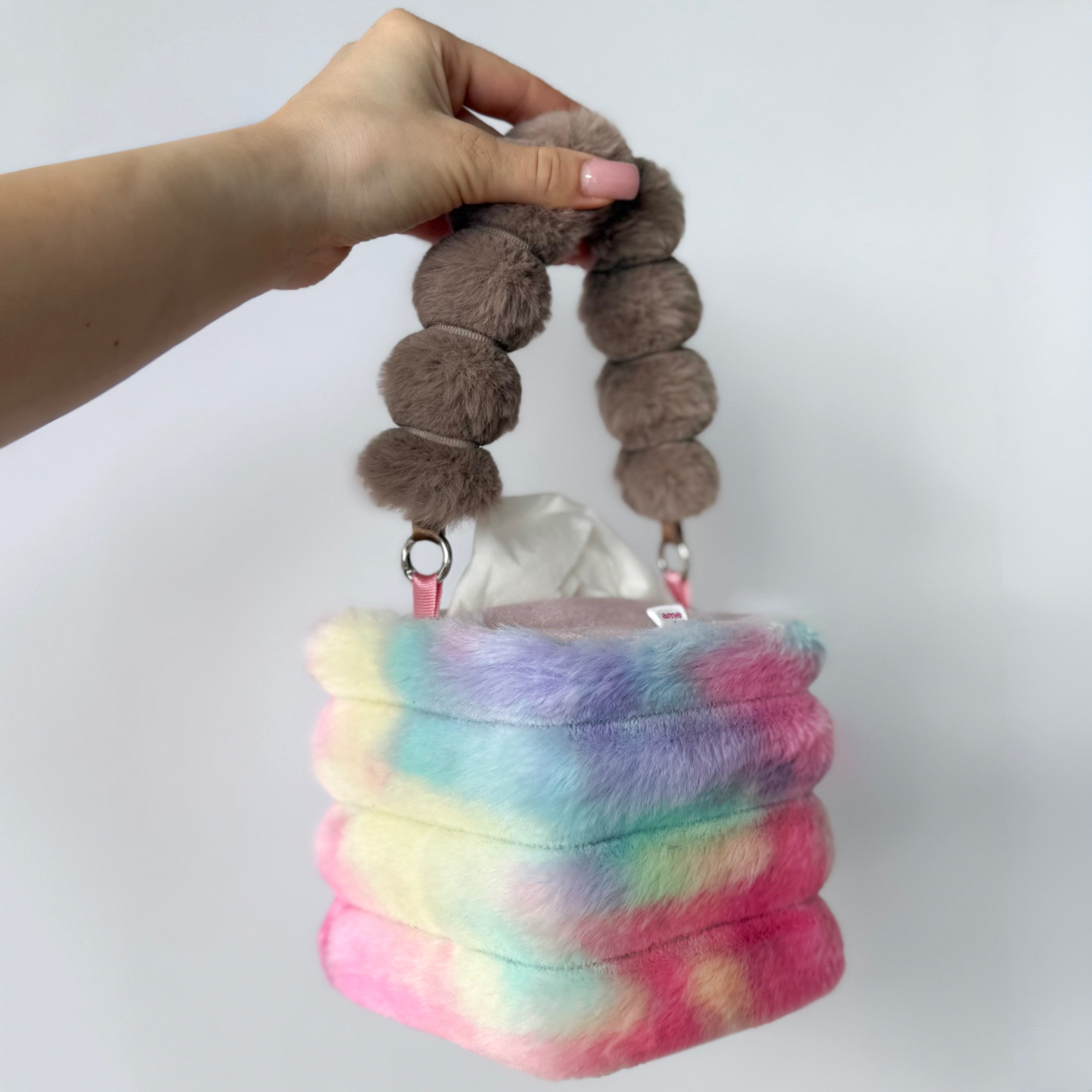 NEW! rainbow tissue box holder