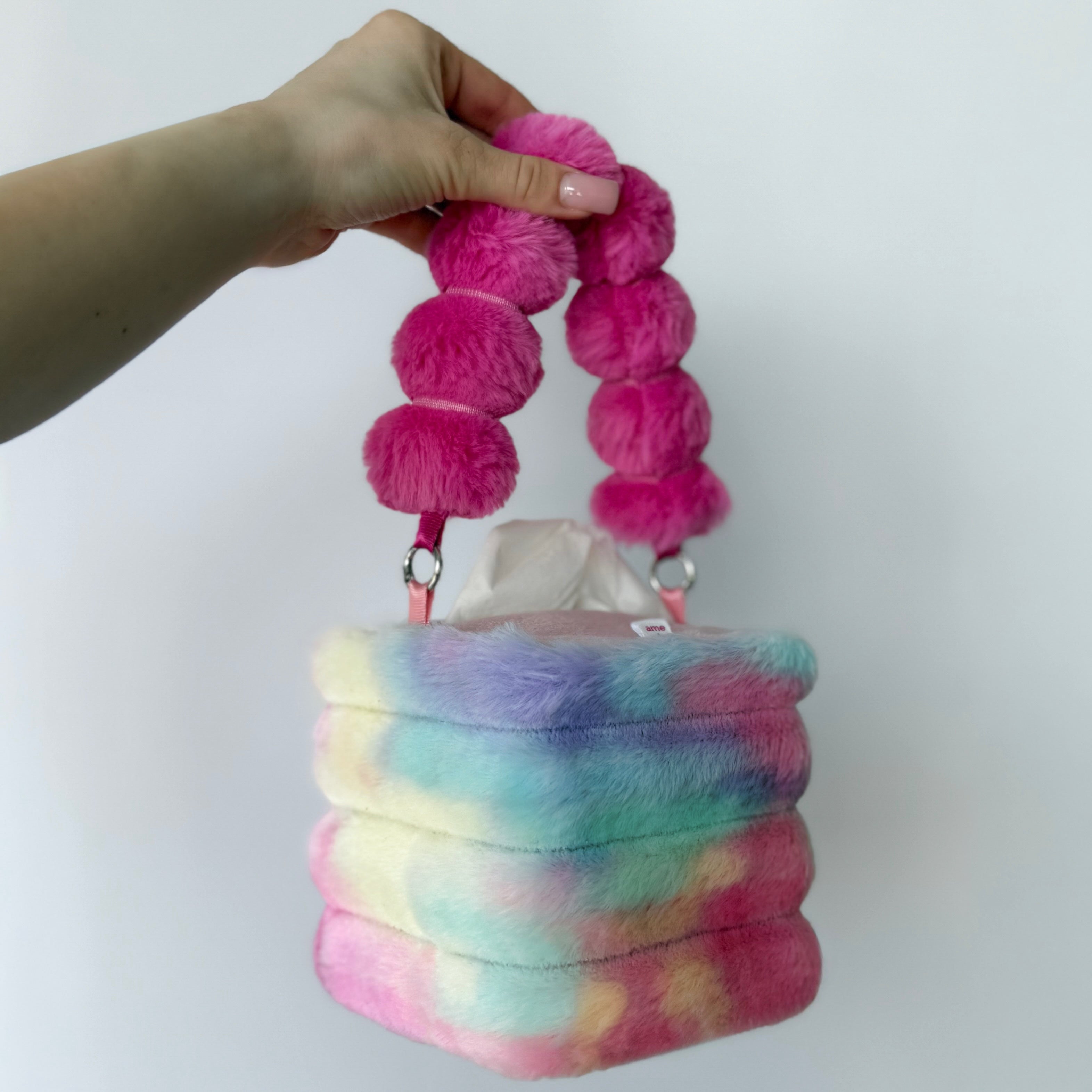 NEW! rainbow tissue box holder
