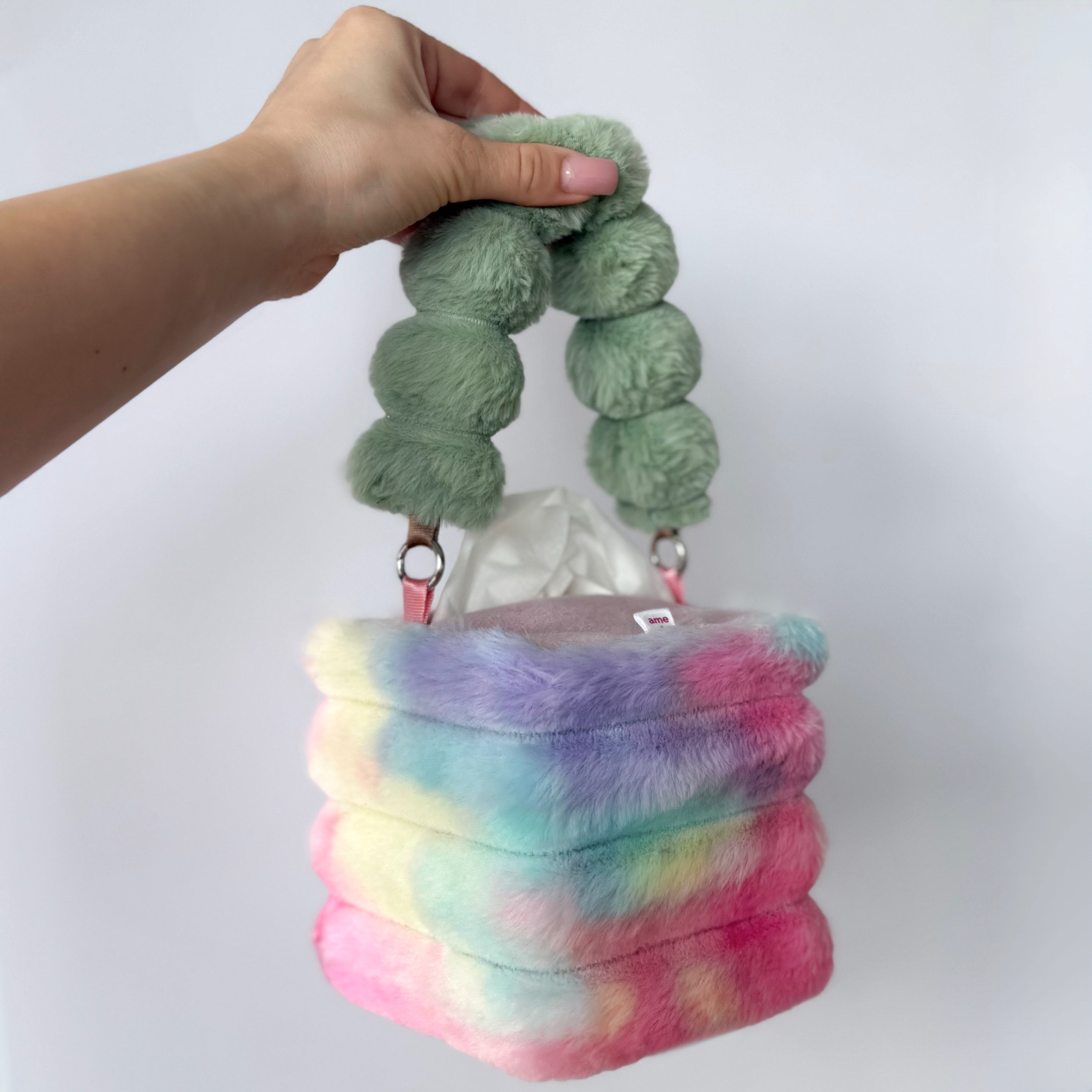 NEW! rainbow tissue box holder