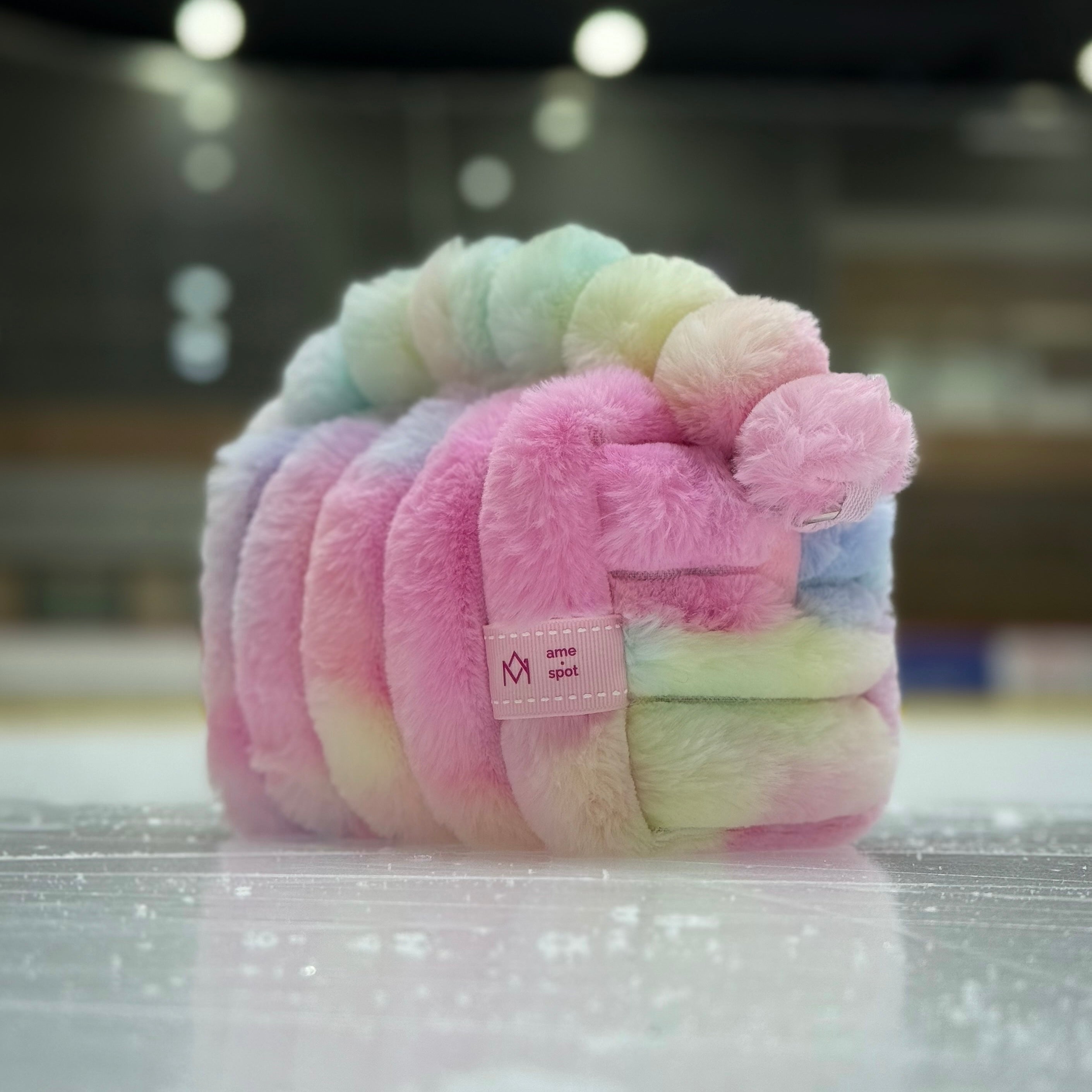 rainbow vanity bag