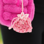 strawberry jam charm bag