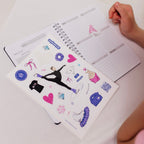 figure skater sticker pack