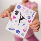 figure skater sticker pack