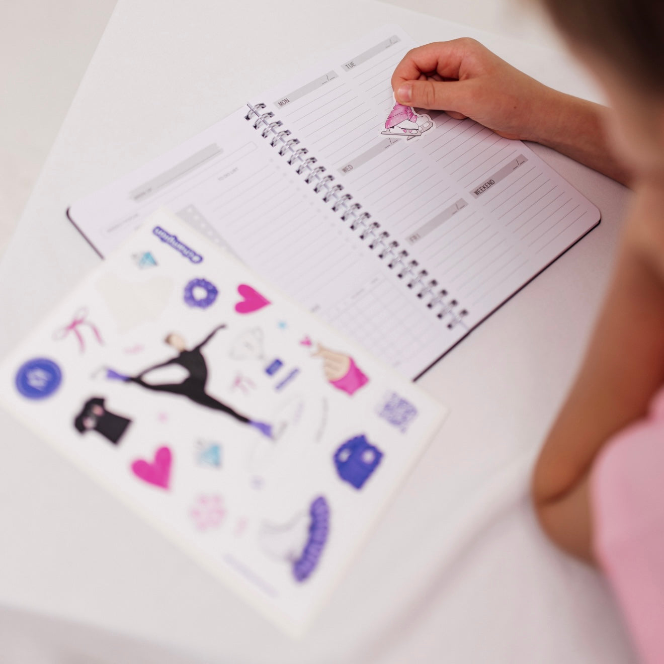 figure skater planner set