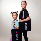 I 💗 skating tote bag